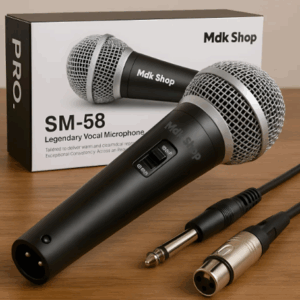 Aluguel de Microfones com Fio Dinâmico Profissional