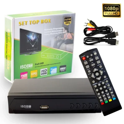 Aluguel de Conversor Digital Full HD com HDMI, USB e Visor