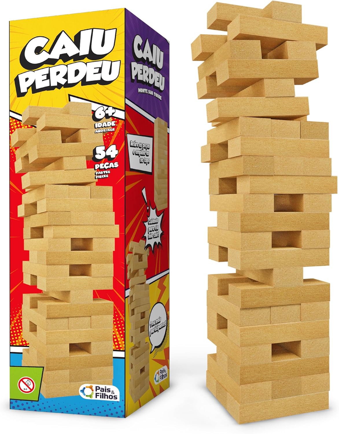 Aluguel de jogo Jenga