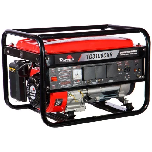 Aluguel de Gerador de Energia a Gasolina 3,1 kVA Toyama